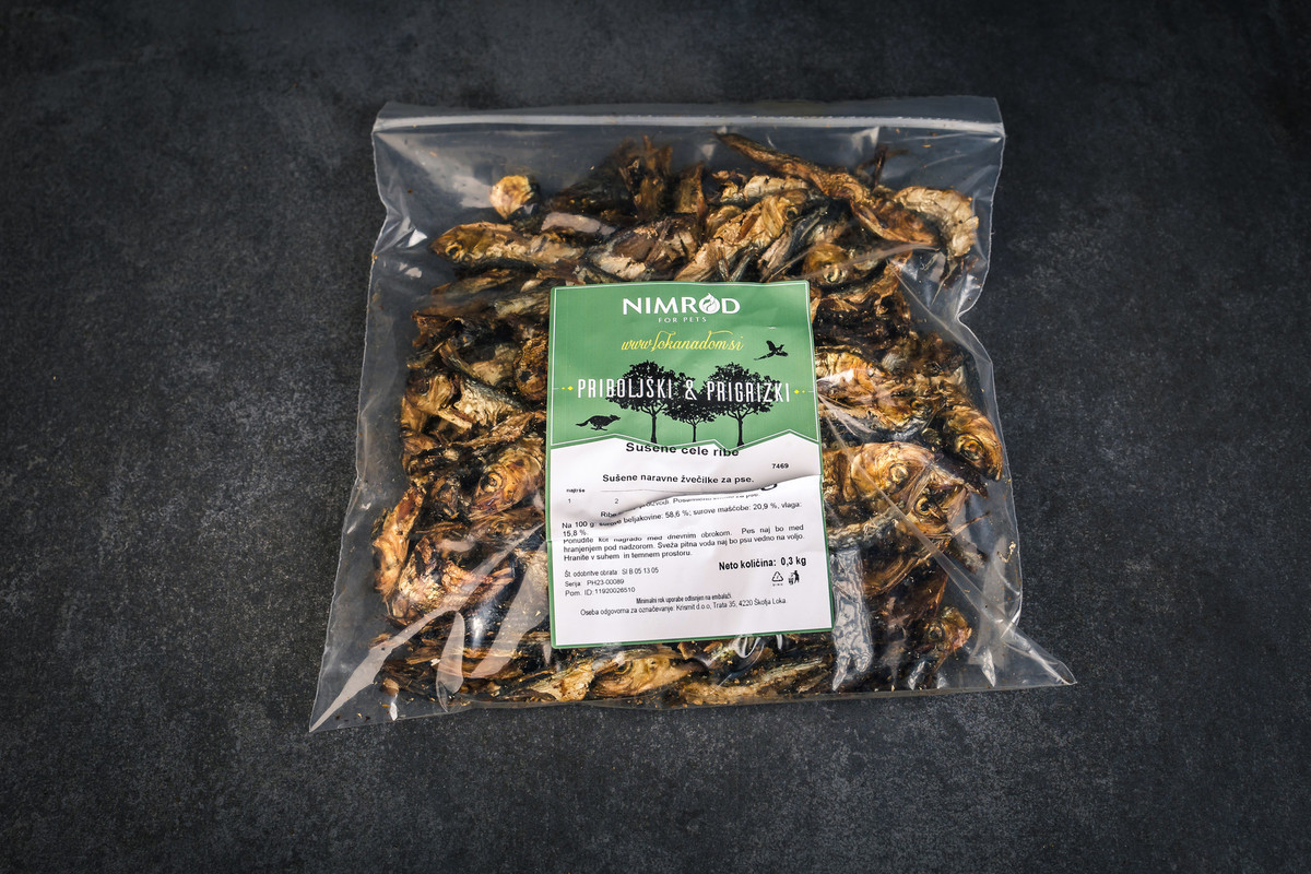 Sušene cele ribe