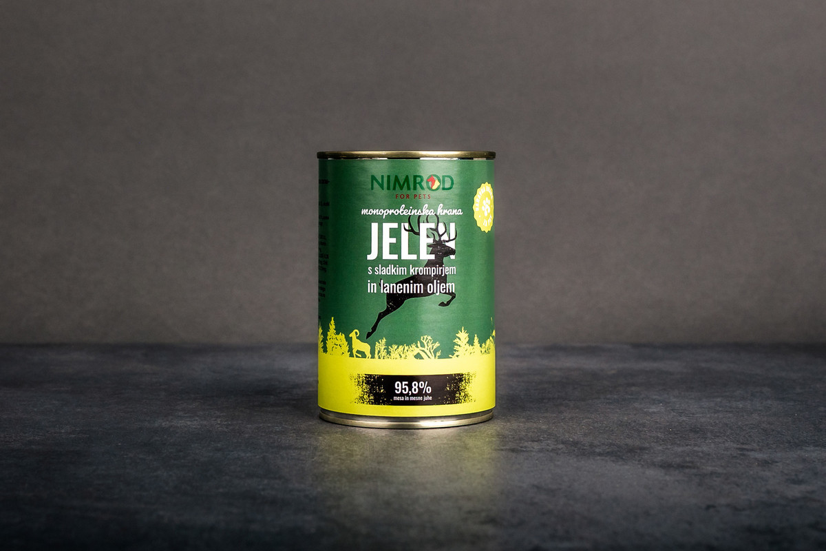 Jelen s sladkim krompirjem 6x400g